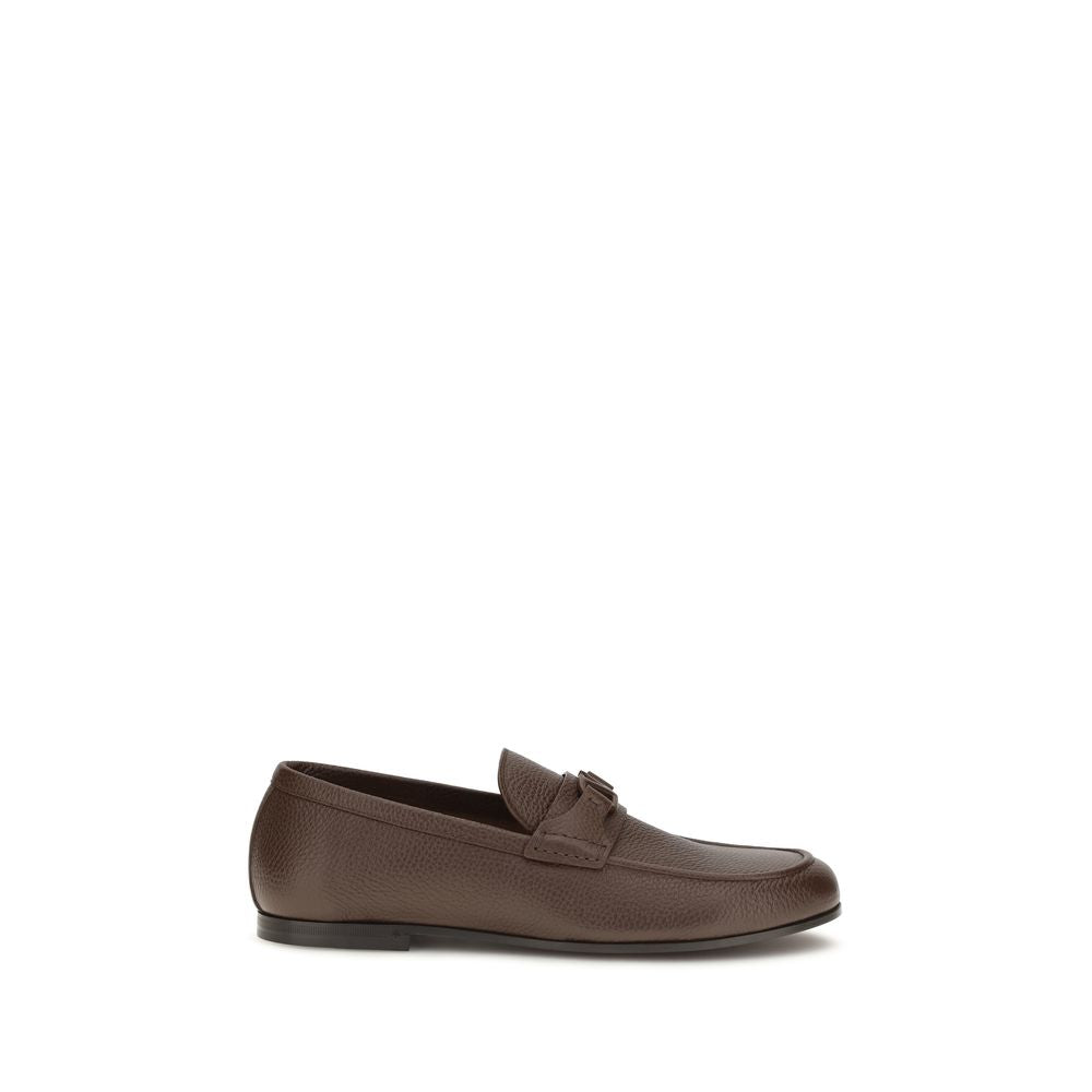 Brown Deer Slip-On Loafers mens luxury fashion - Mens Edit