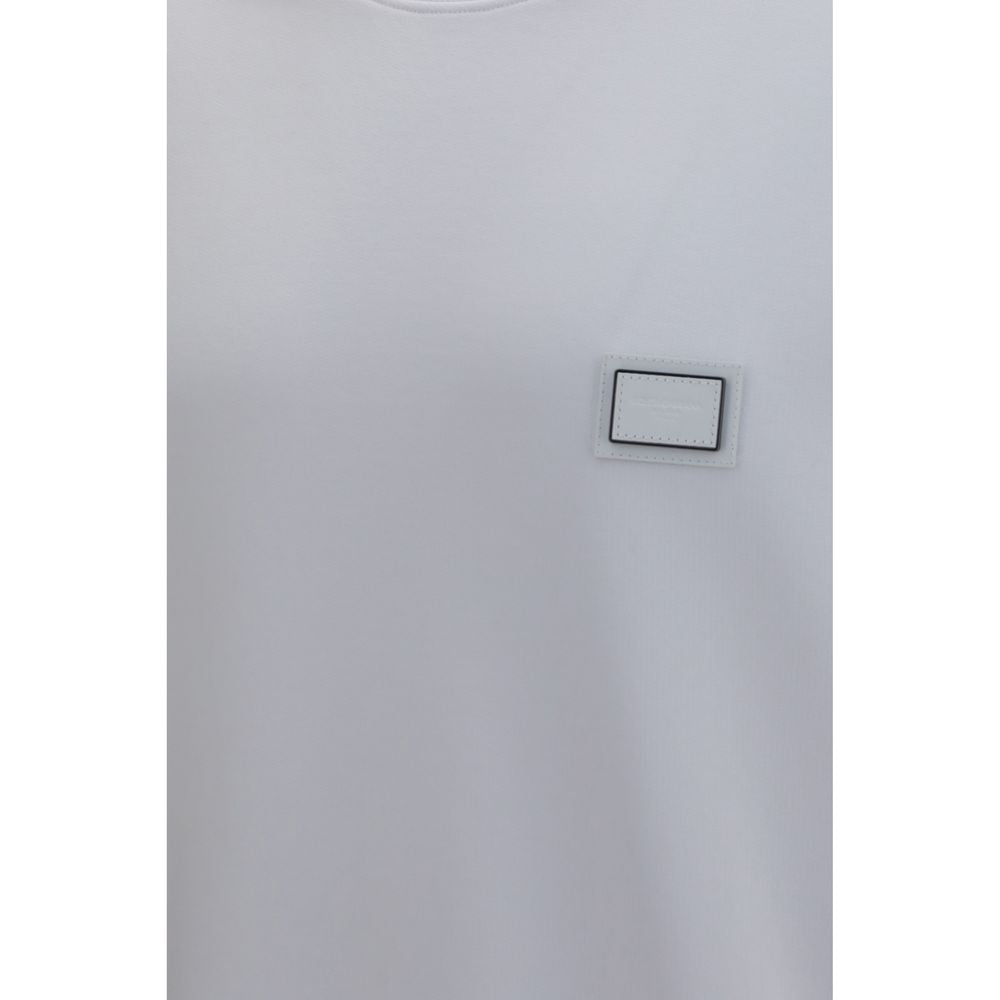 Dolce & Gabbana 100% Cotton Sweatshirt in White