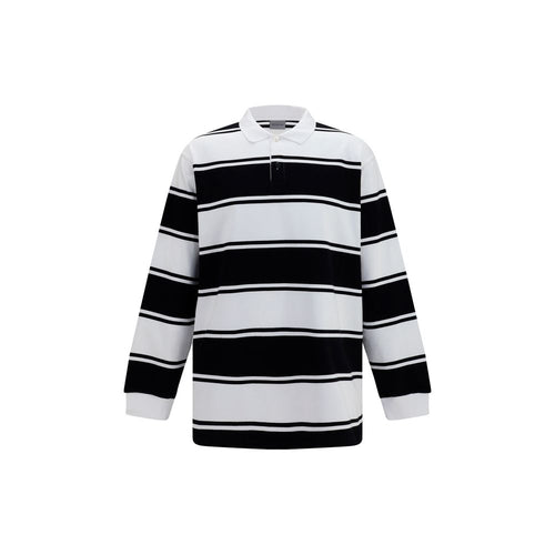 White Cotton Polo Shirt mens luxury fashion - Mens Edit