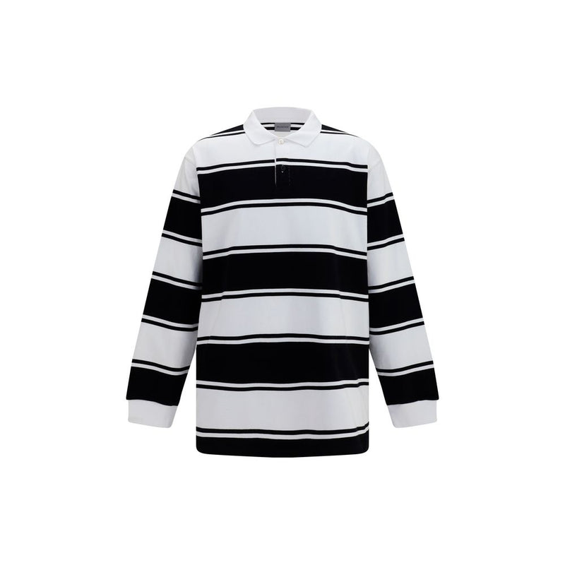 White Cotton Polo Shirt mens luxury fashion - Mens Edit