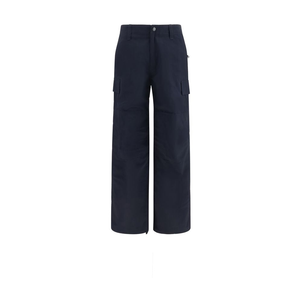 Blue Polyamide Cargo Pants mens luxury fashion - Mens Edit
