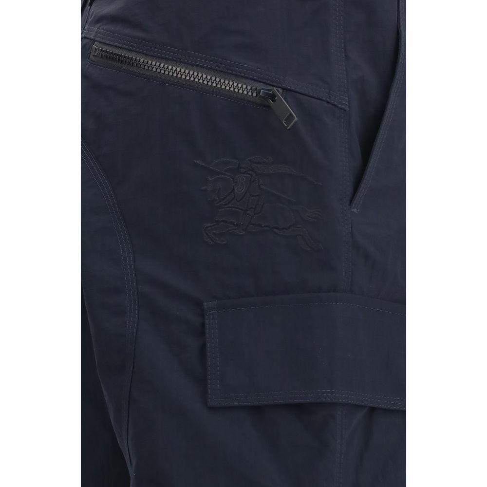 Burberry Cargo Παντελόνι από 100% πολυαμίδιο σε Μπλε