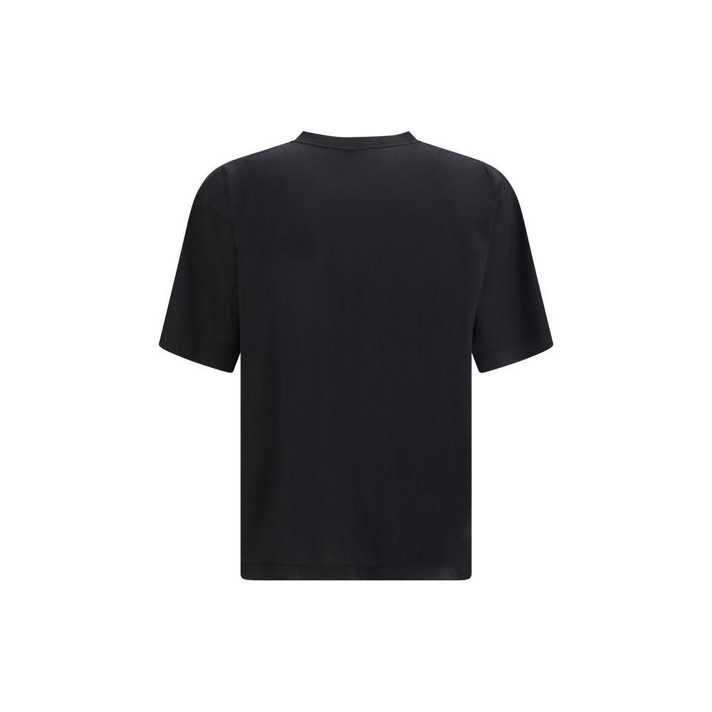 Balenciaga 100% Cotton T-Shirt in Black
