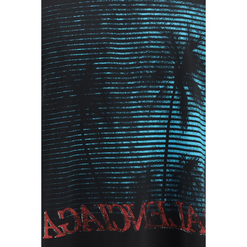 Balenciaga 100% Cotton T-Shirt in Black