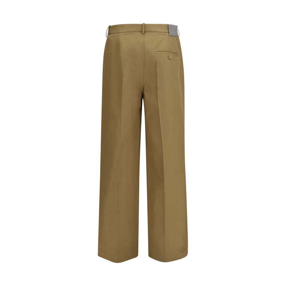 Balenciaga Βαμβακερό Chino Παντελόνι σε Μπεζ