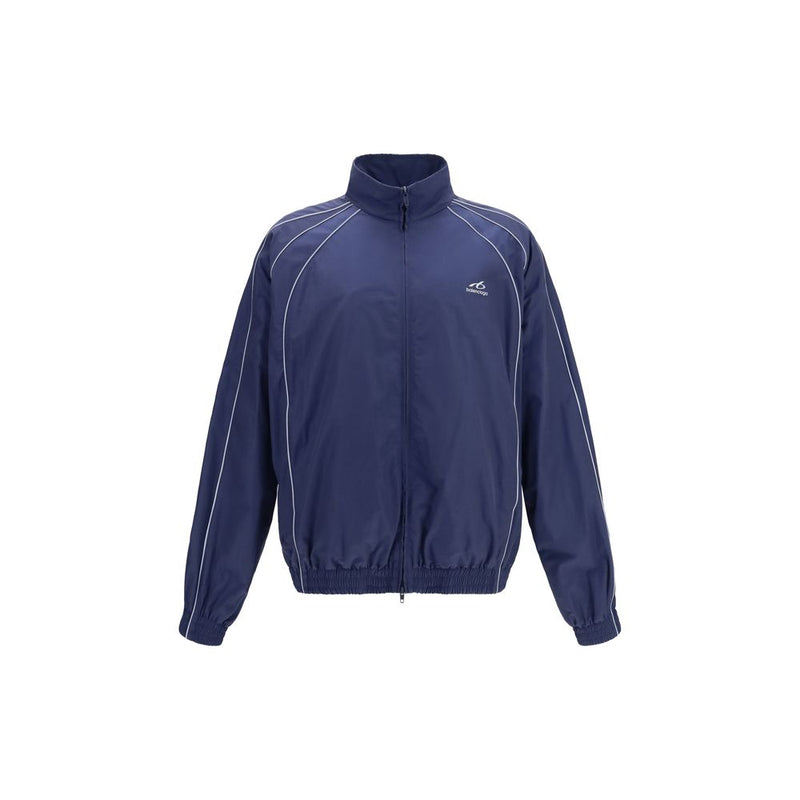 Blue Cotton Shell Jacket mens luxury fashion - Mens Edit