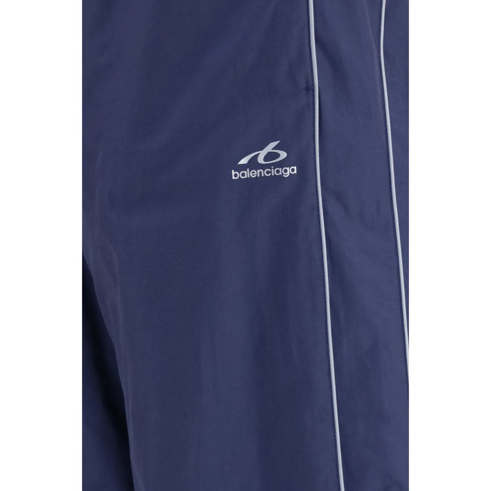 Balenciaga Athletic Pants in Blue