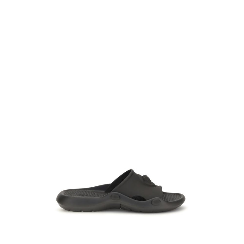 Black Rubber Sandals mens luxury fashion - Mens Edit