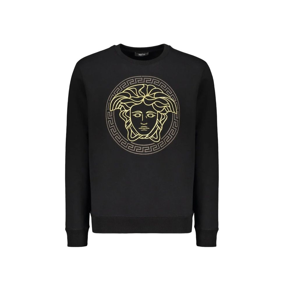 Black Cotton Sweatshirt mens luxury fashion - Mens Edit