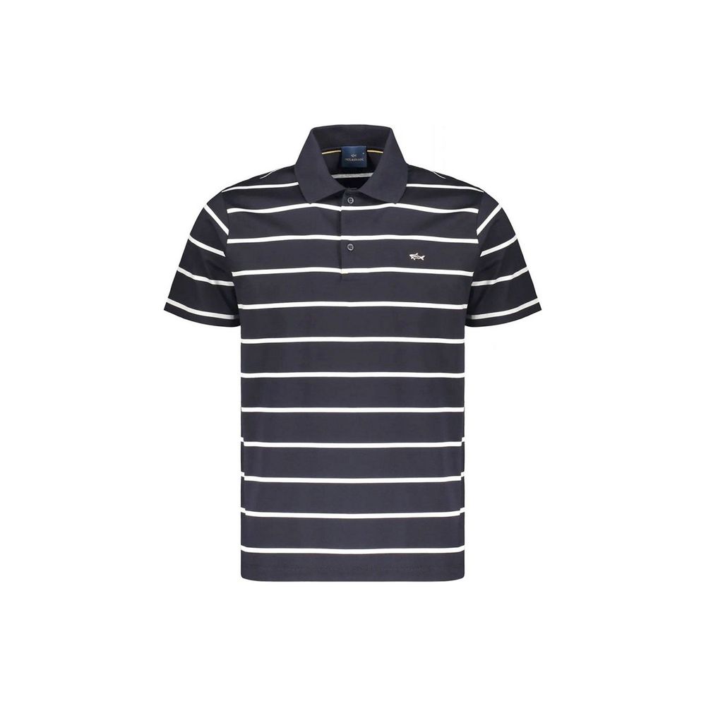 Paul & Shark Βαμβακερό Polo σε Μπλε