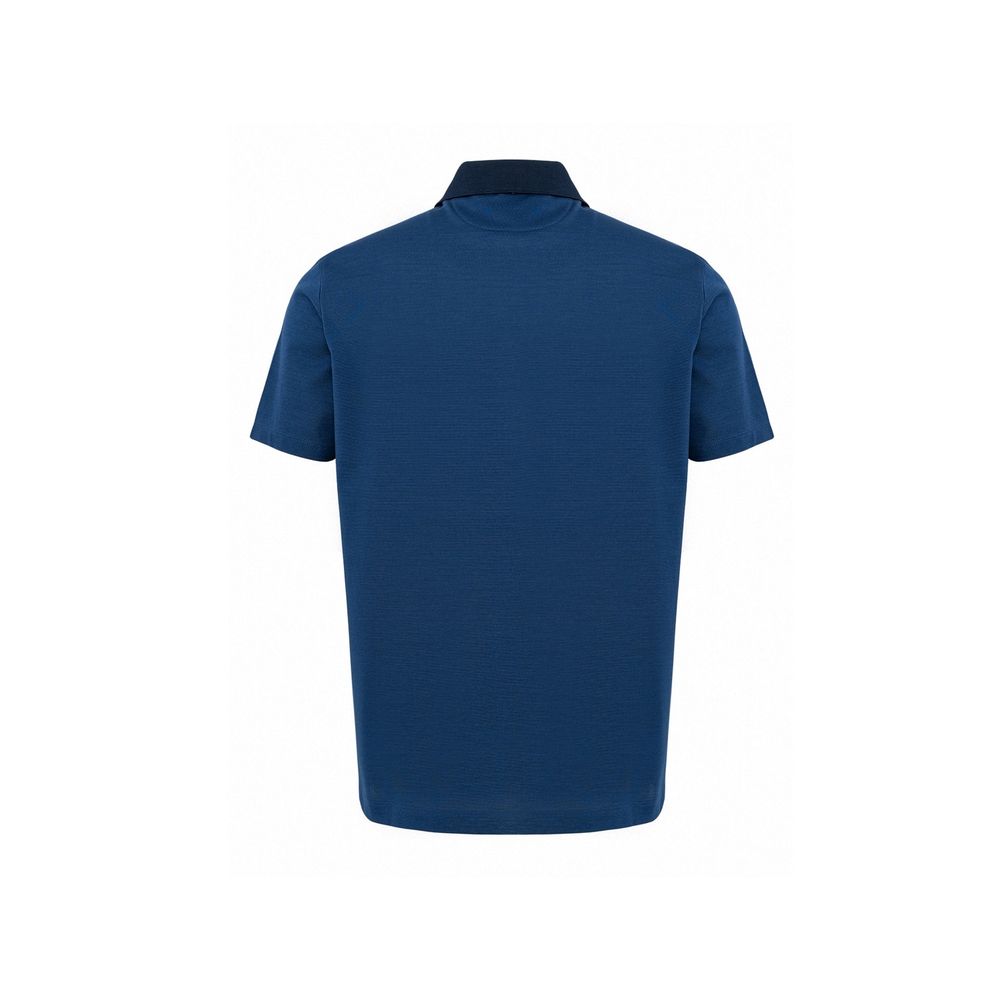 Paul & Shark Βαμβακερό Polo σε Μπλε