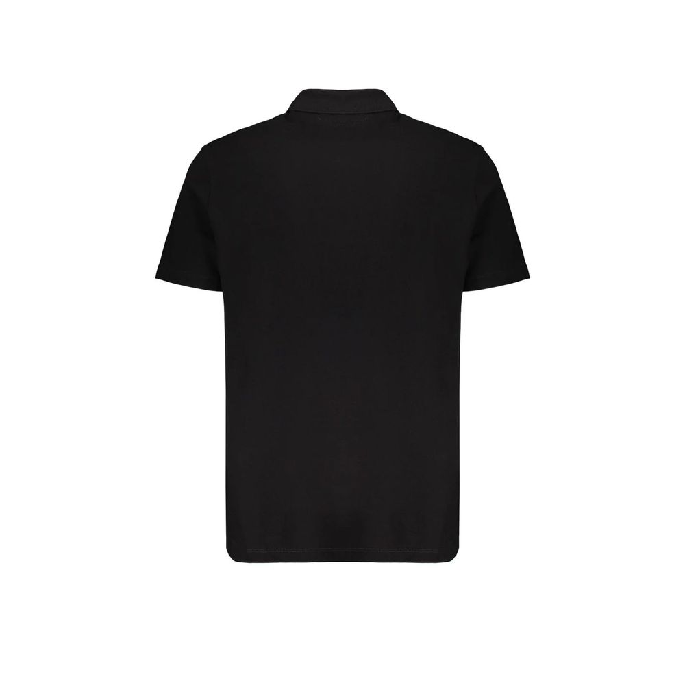 Versace Βαμβακερό Polo σε Μαύρο