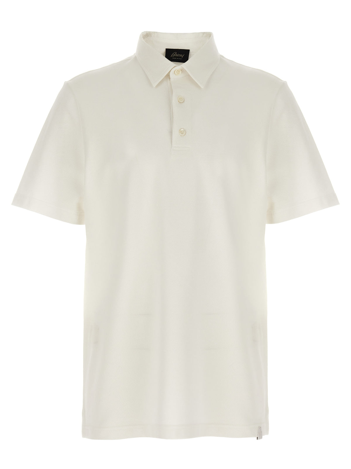 Brioni Polo από 100% βαμβάκι σε Λευκό