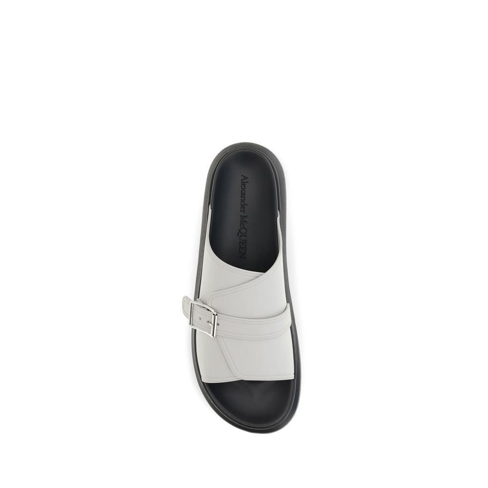 Alexander McQueen Platform Sandals in Grey