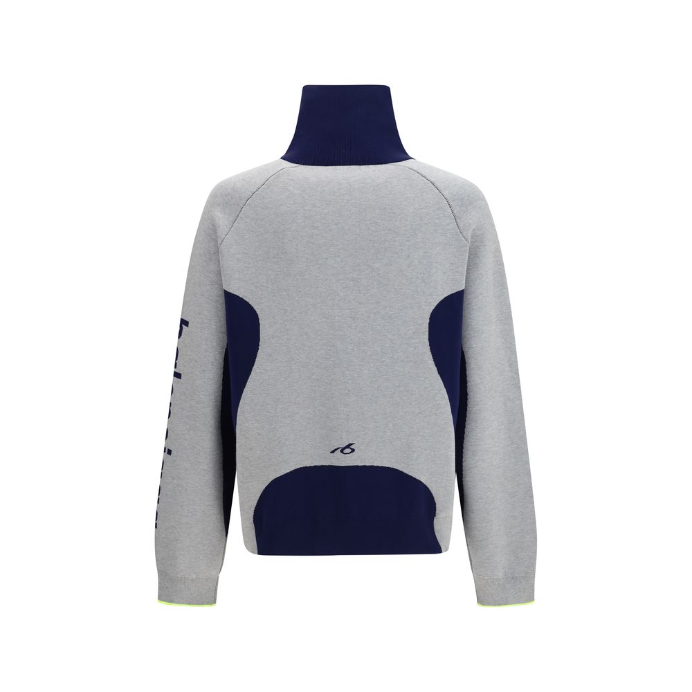 Balenciaga Bodys Zip Knit Sweater σε Γκρι