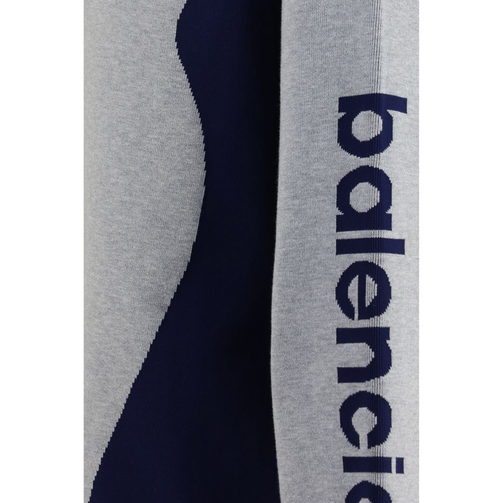 Balenciaga Bodys Zip Knit Sweater σε Γκρι