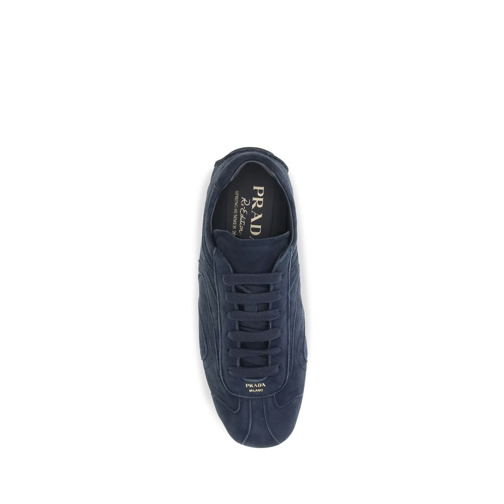 Prada Sneakers από δέρμα μοσχαριού σε Μπλε