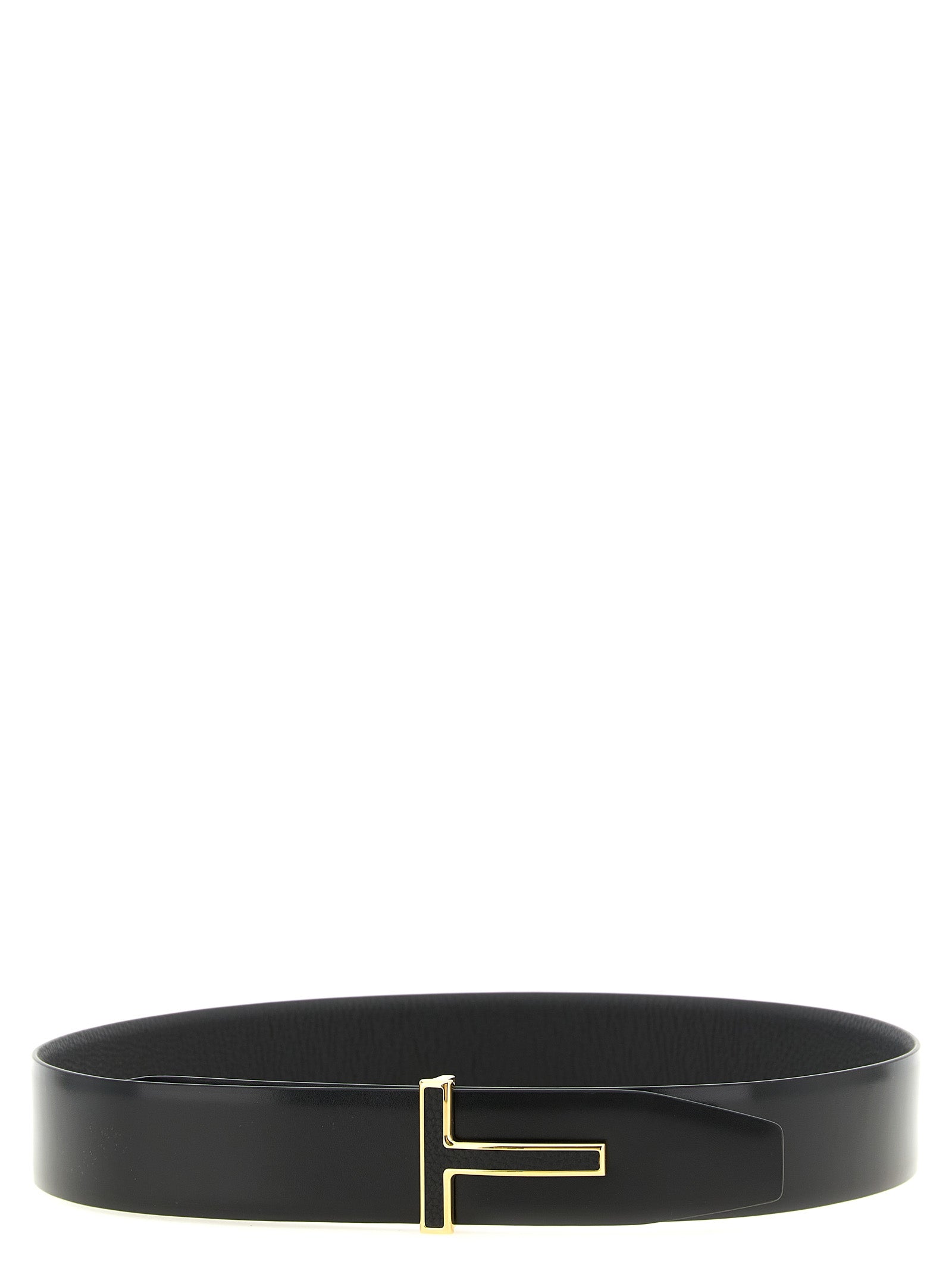 Tom Ford Ζώνη από Δέρμα Μοσχαριού σε Μαύρο