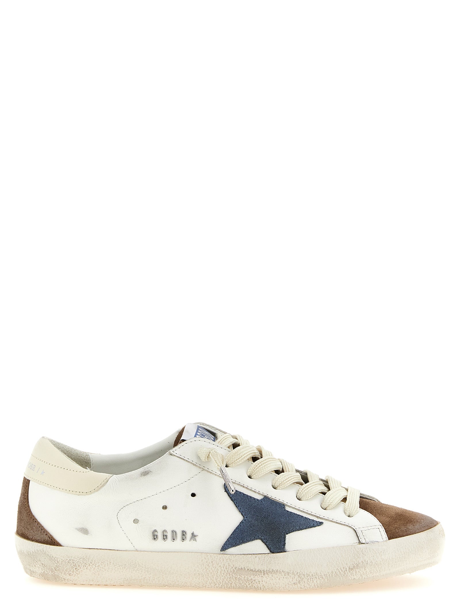 Golden Goose Super Star Sneakers από Δέρμα Αγελάδας σε Multicolor