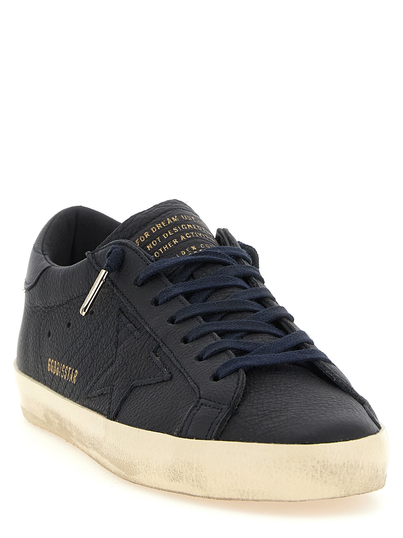 Golden Goose Super-Star Δερμάτινα Sneakers σε Μπλε