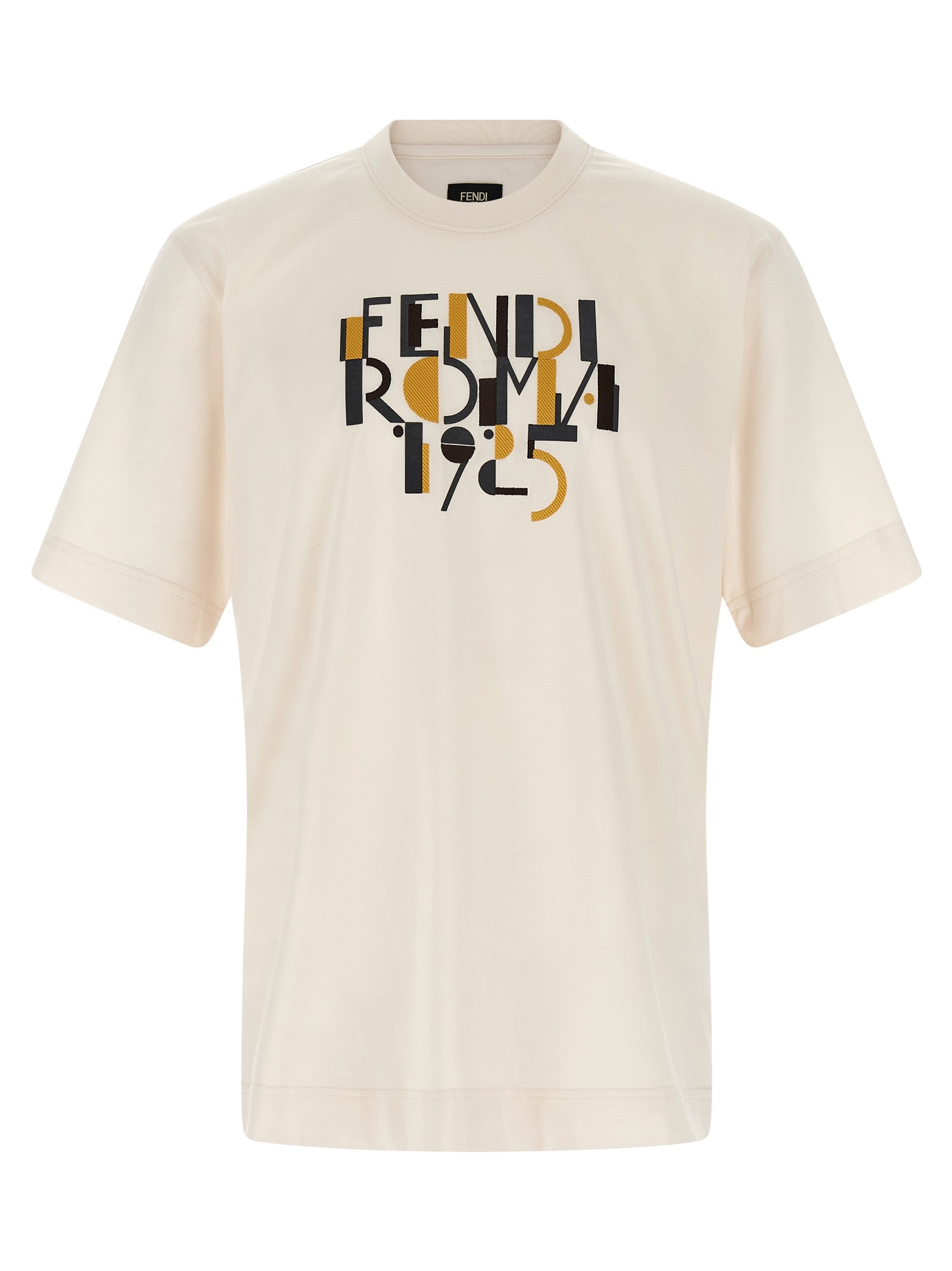 Fendi T-Shirt από 100% βαμβάκι σε Λευκό