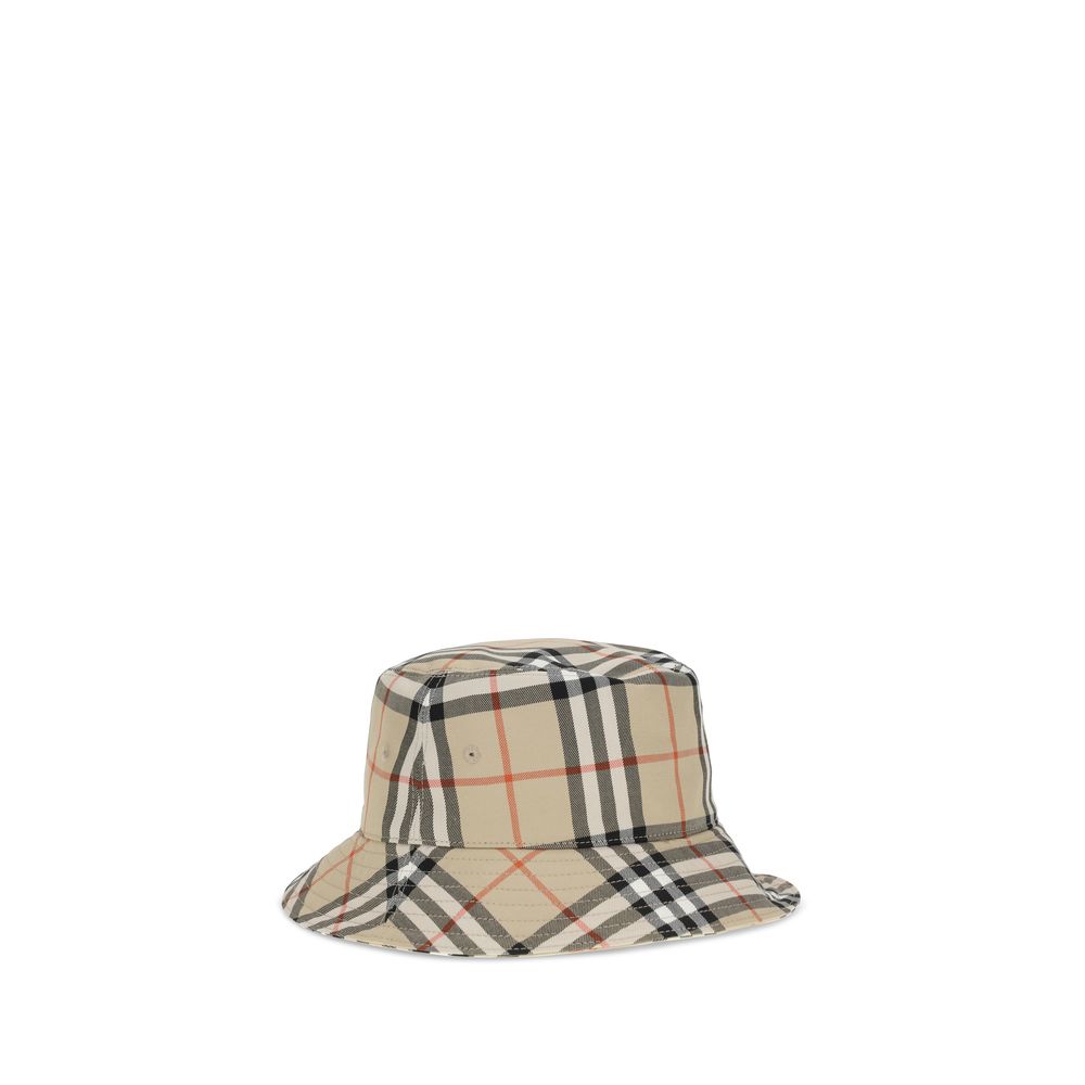 Burberry Βαμβακερό Bucket Hat σε Μπεζ