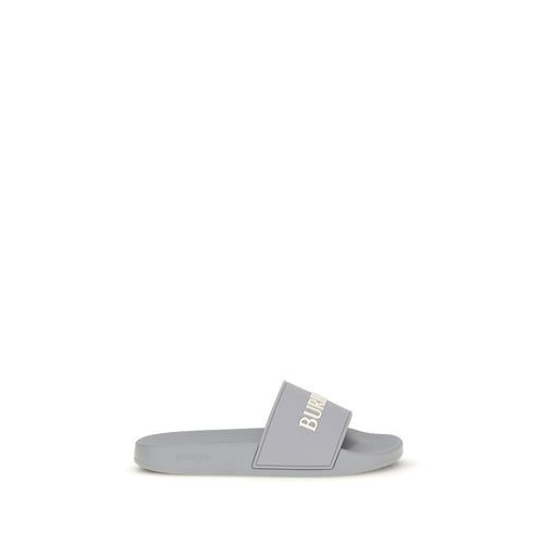 Gray Rubber Slides mens luxury fashion - Mens Edit