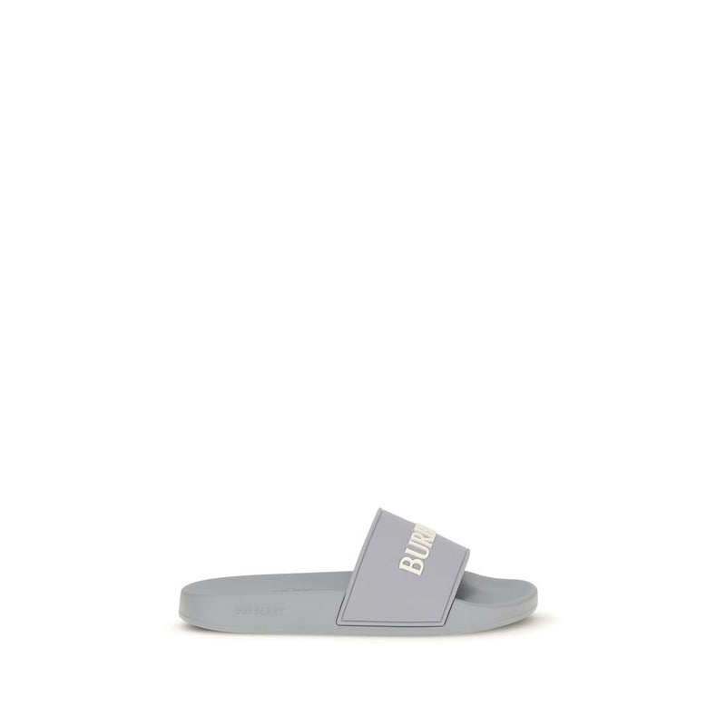 Gray Rubber Slides mens luxury fashion - Mens Edit