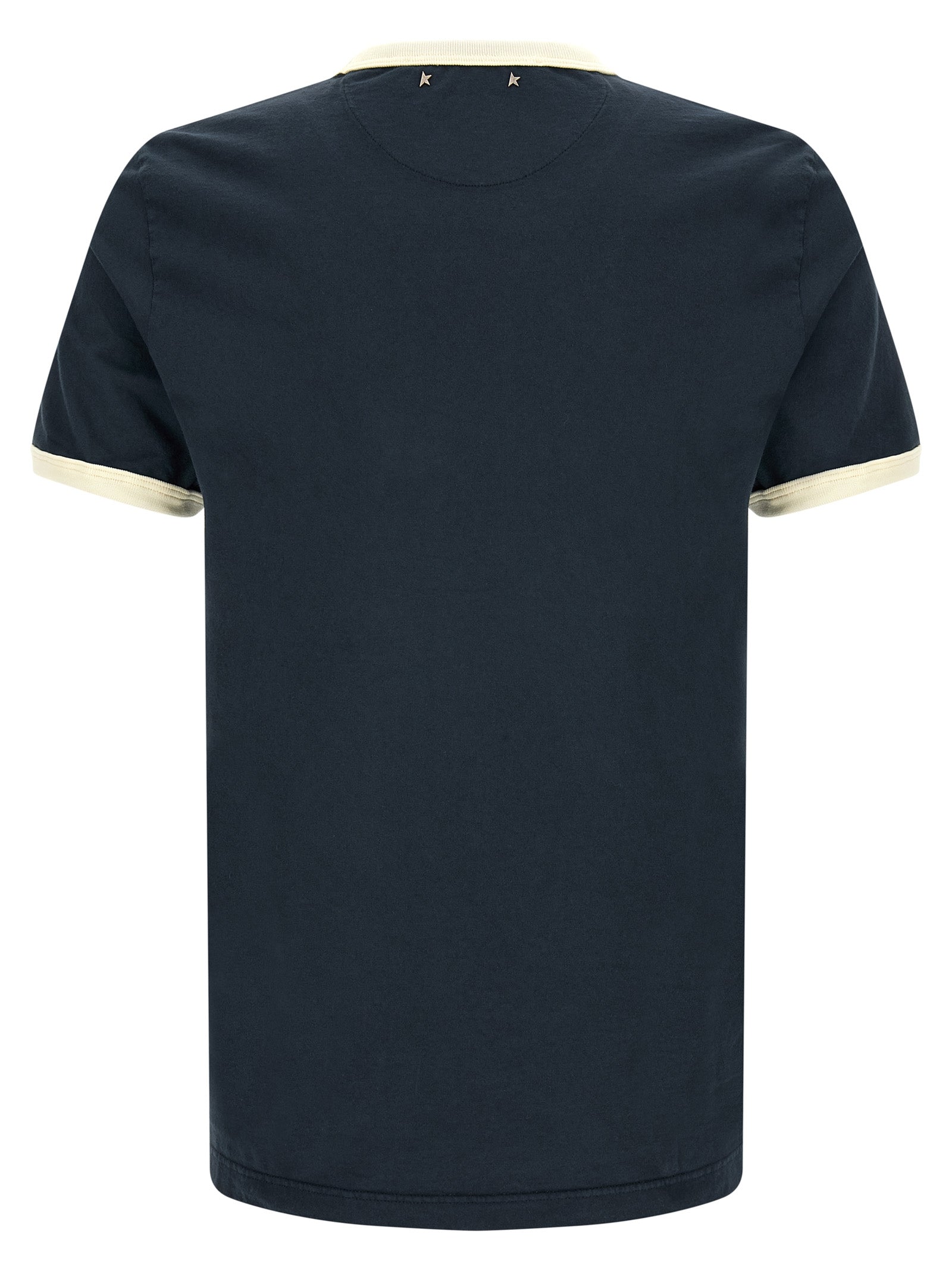 Golden Goose T-Shirt από 100% Βαμβάκι σε Μπλε