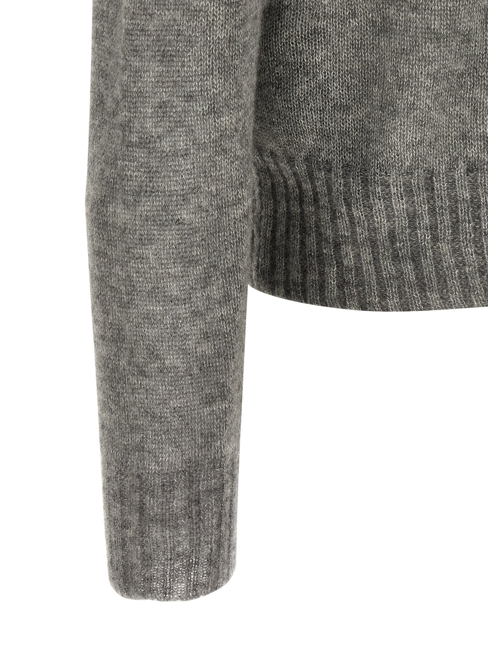 Gray Cashmere Cardigan