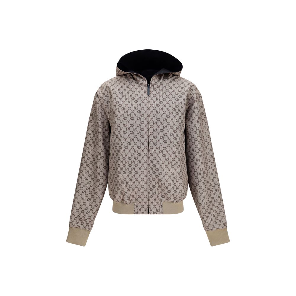 Gucci Reversible Bomber Jacket in Black