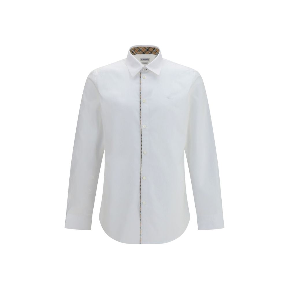 White Cotton Dress Shirt mens luxury fashion - Mens Edit