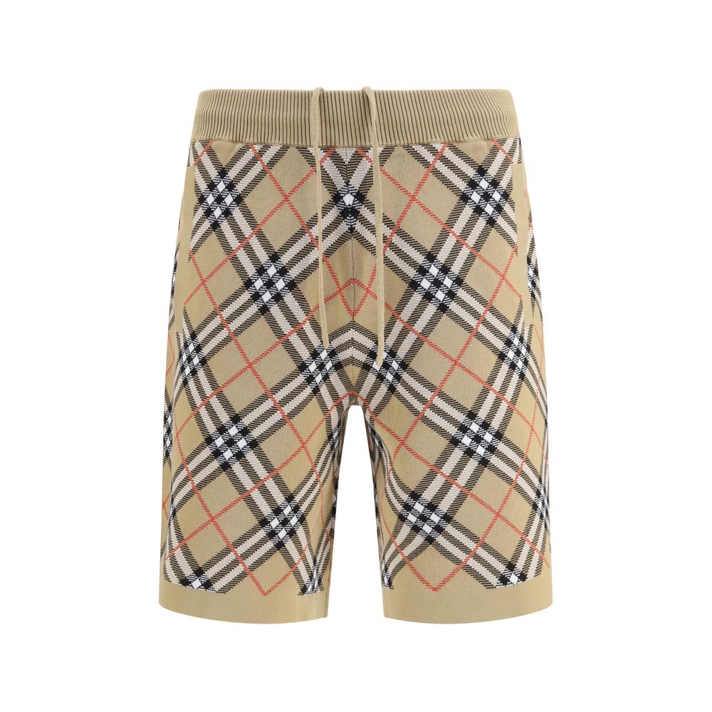 Beige Cotton Bermuda Shorts mens luxury fashion - Mens Edit