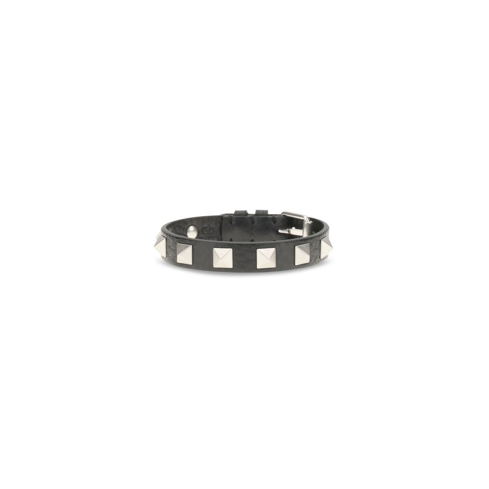 Black Calf Leather Bos Taurus Bracelet mens luxury fashion - Mens Edit