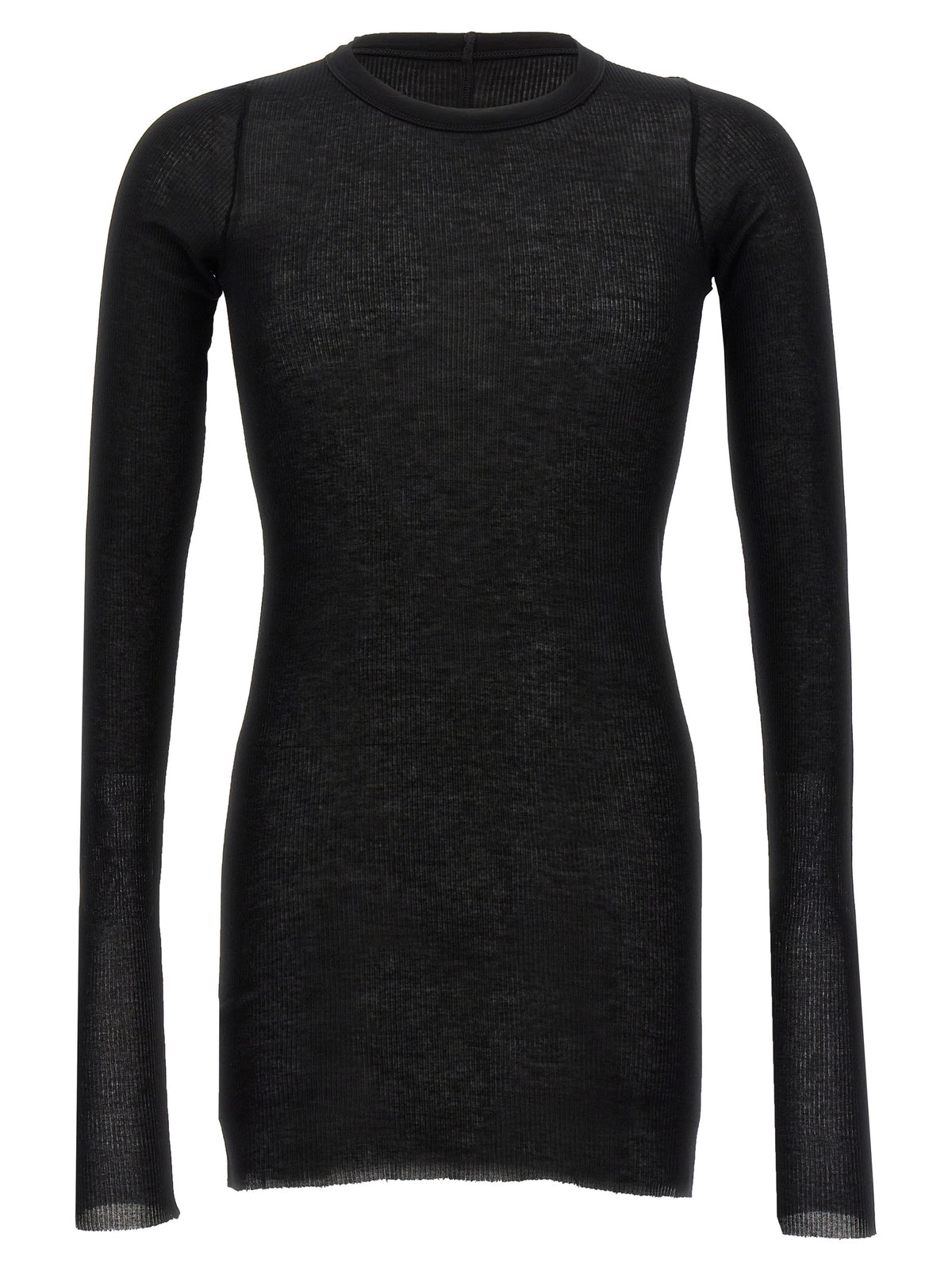 Rick Owens Viscose T-Shirt in Black