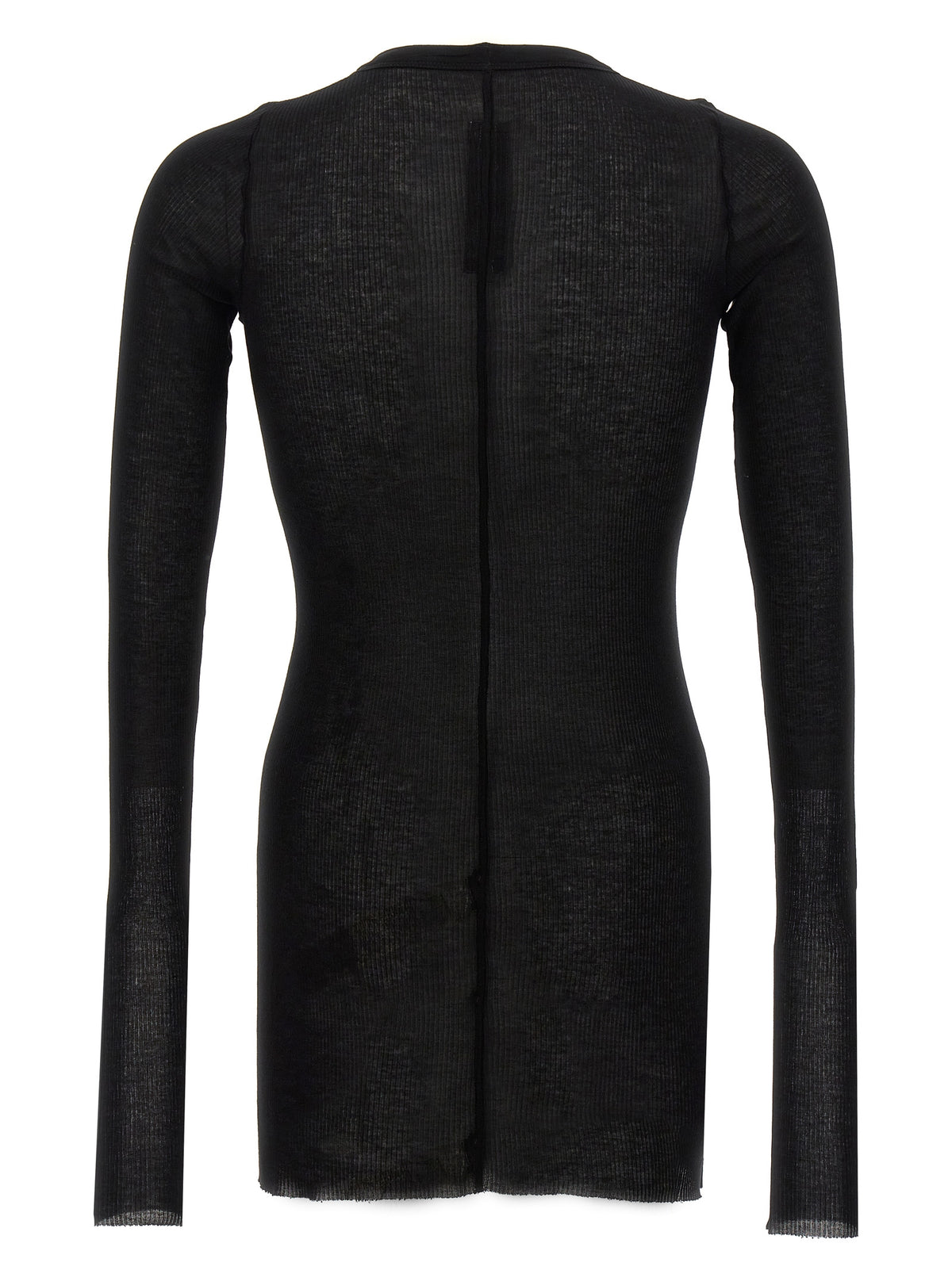 Rick Owens Viscose T-Shirt in Black