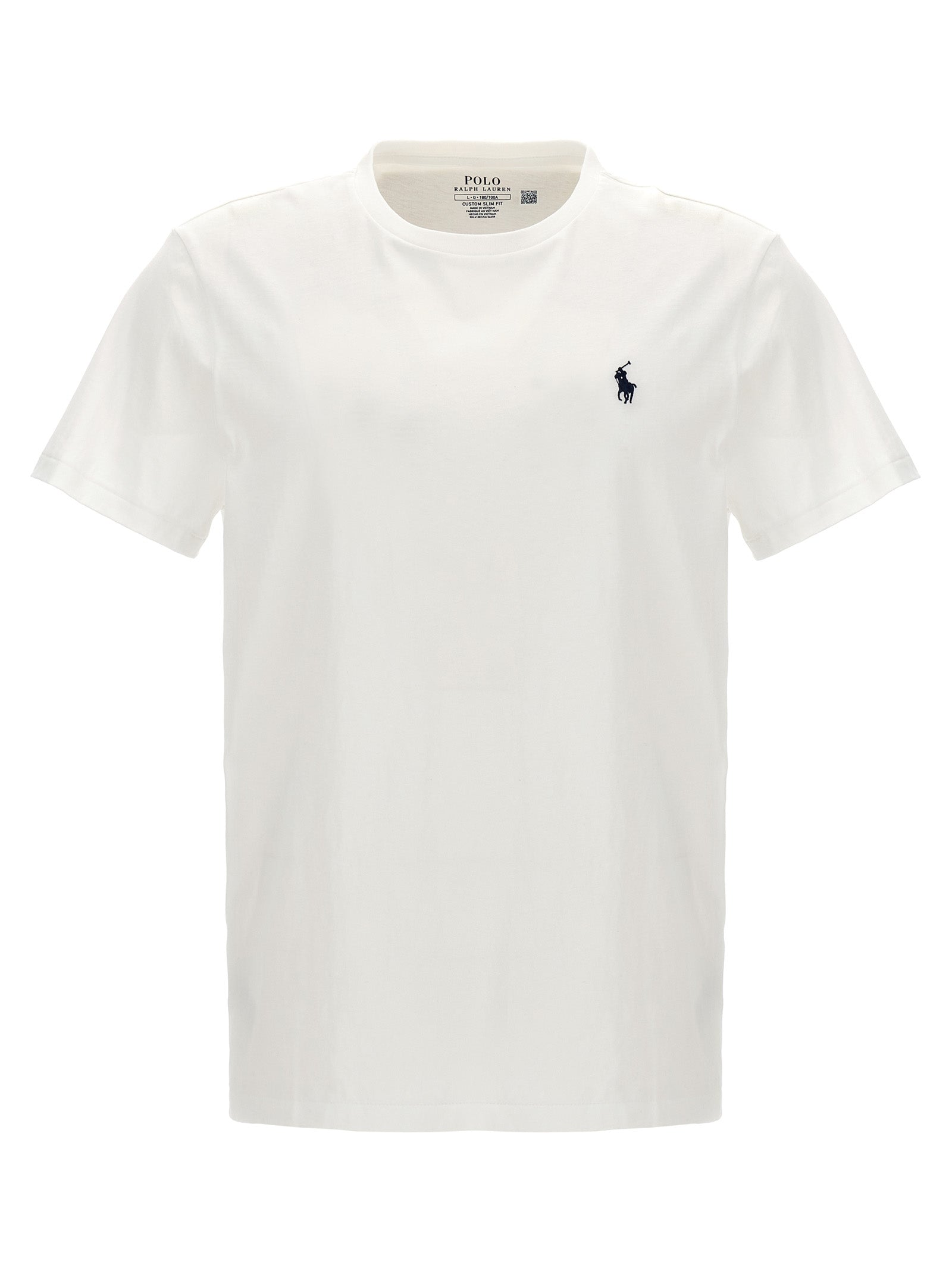 Polo Ralph Lauren Λευκό Βαμβακερό T-Shirt
