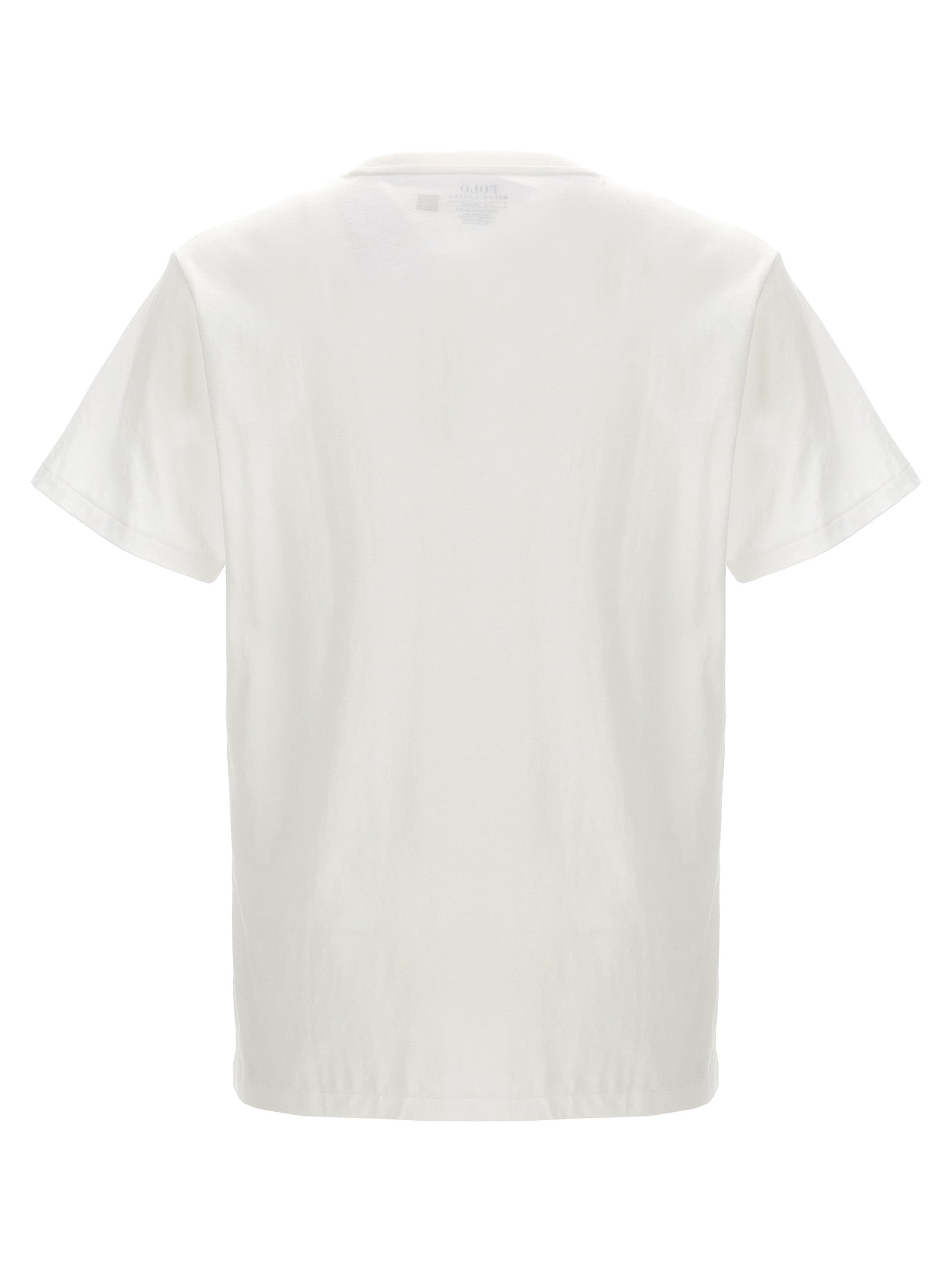 Polo Ralph Lauren Λευκό Βαμβακερό T-Shirt
