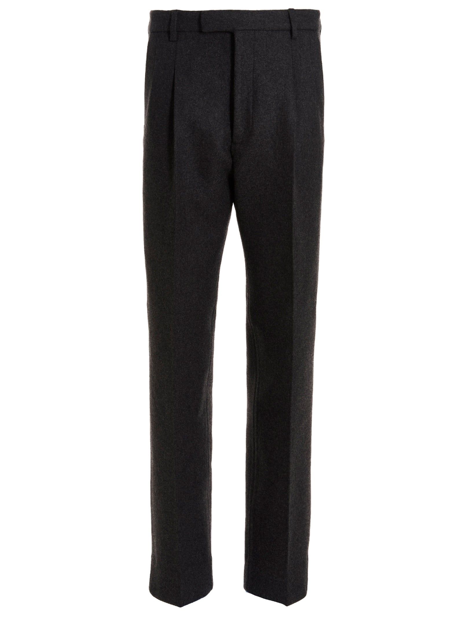 Gray Wool Dress Pants mens luxury fashion - Mens Edit