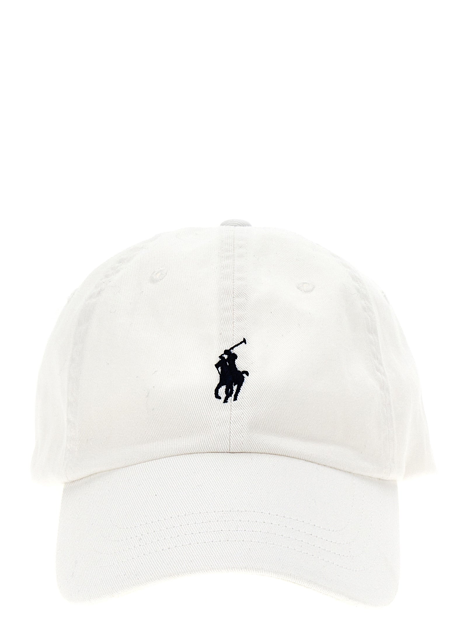 Polo Ralph Lauren Λευκό Βαμβακερό Καπέλο