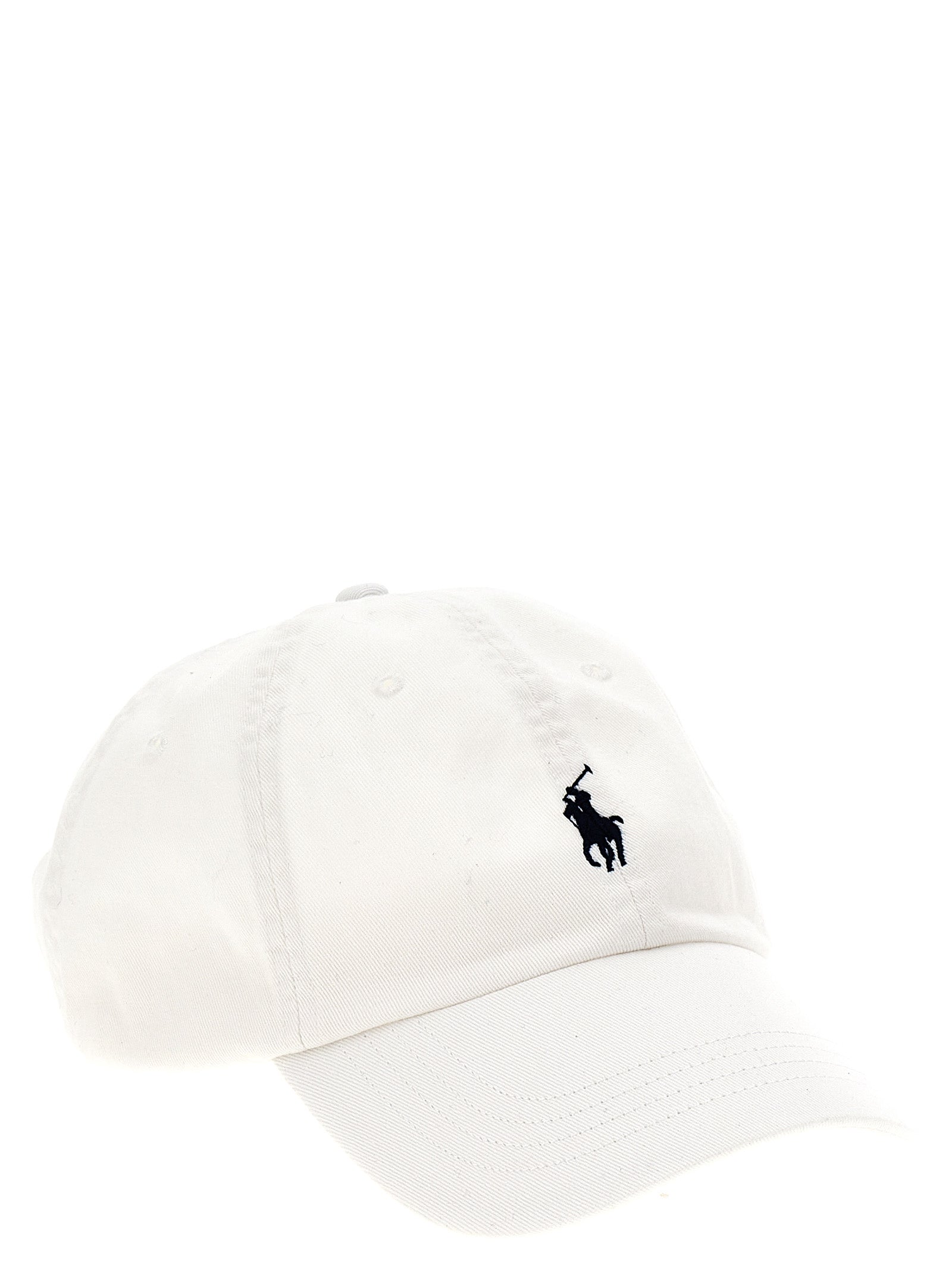 Polo Ralph Lauren Λευκό Βαμβακερό Καπέλο