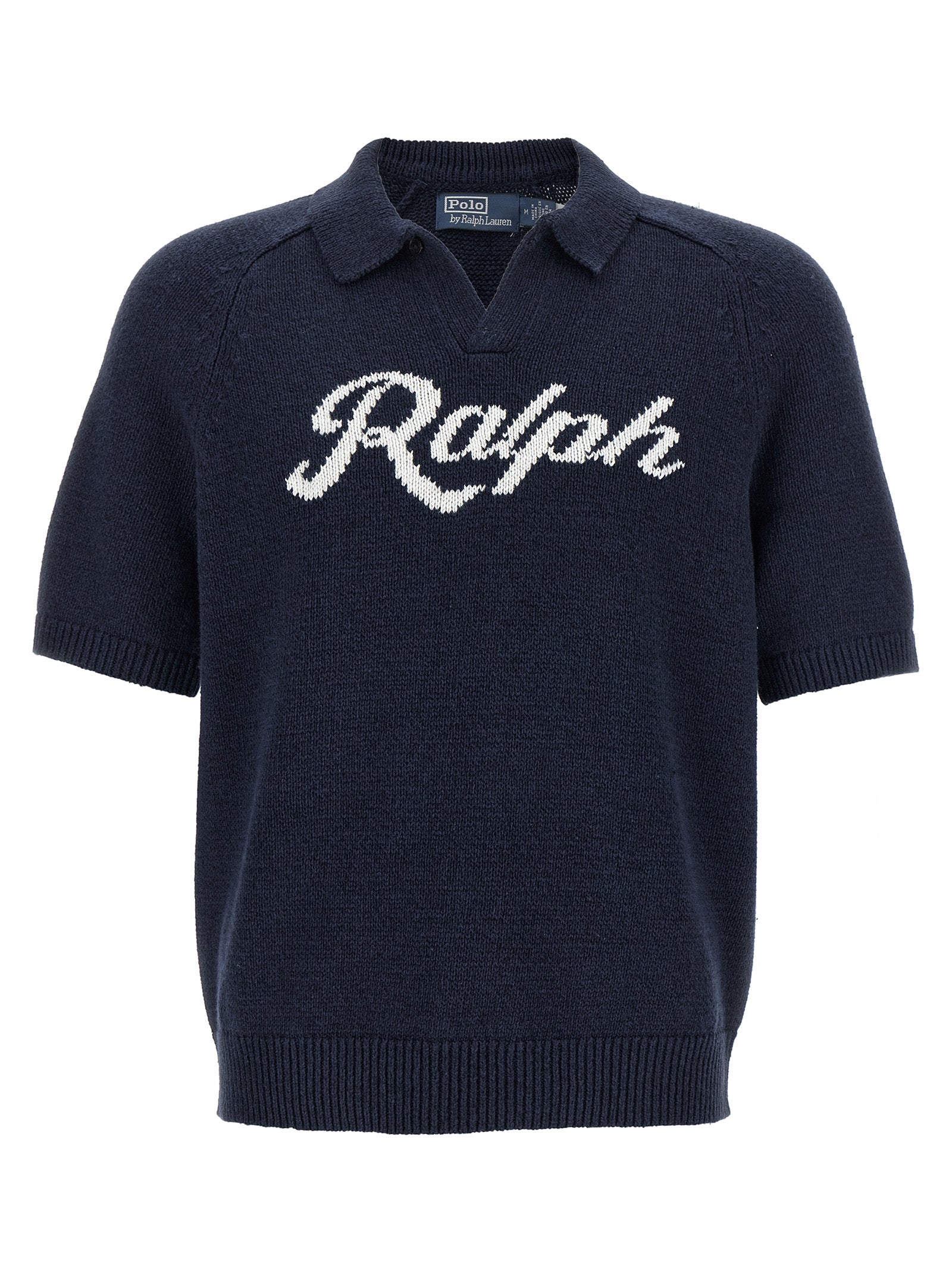 Polo Ralph Lauren Λινό Ζακέτα Μπλε