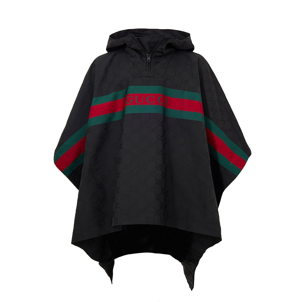 Black Polyester Trench Coat mens luxury fashion - Mens Edit