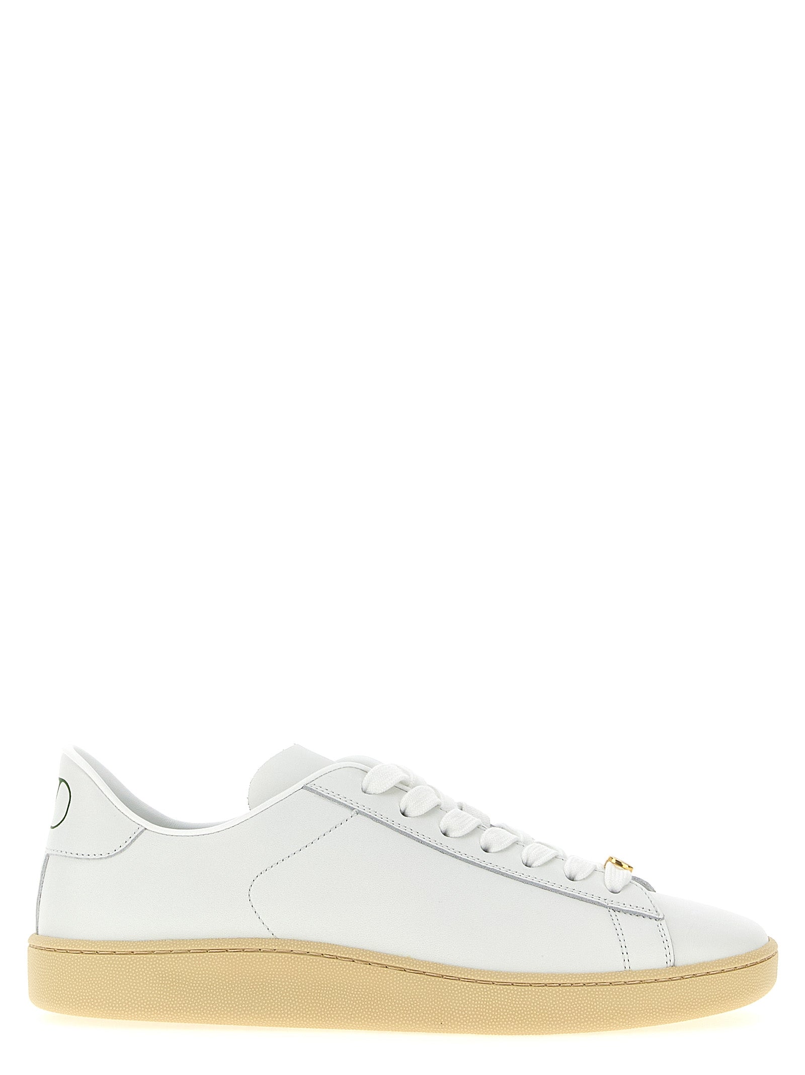 White Calfskin Low Top Sneakers mens luxury fashion - Mens Edit