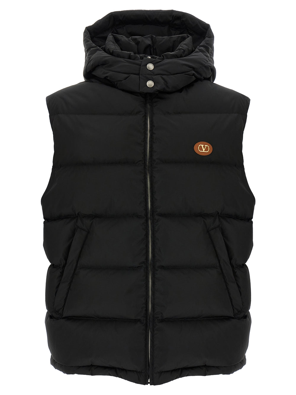 Black Polyamide Sleeveless Jacket mens luxury fashion - Mens Edit