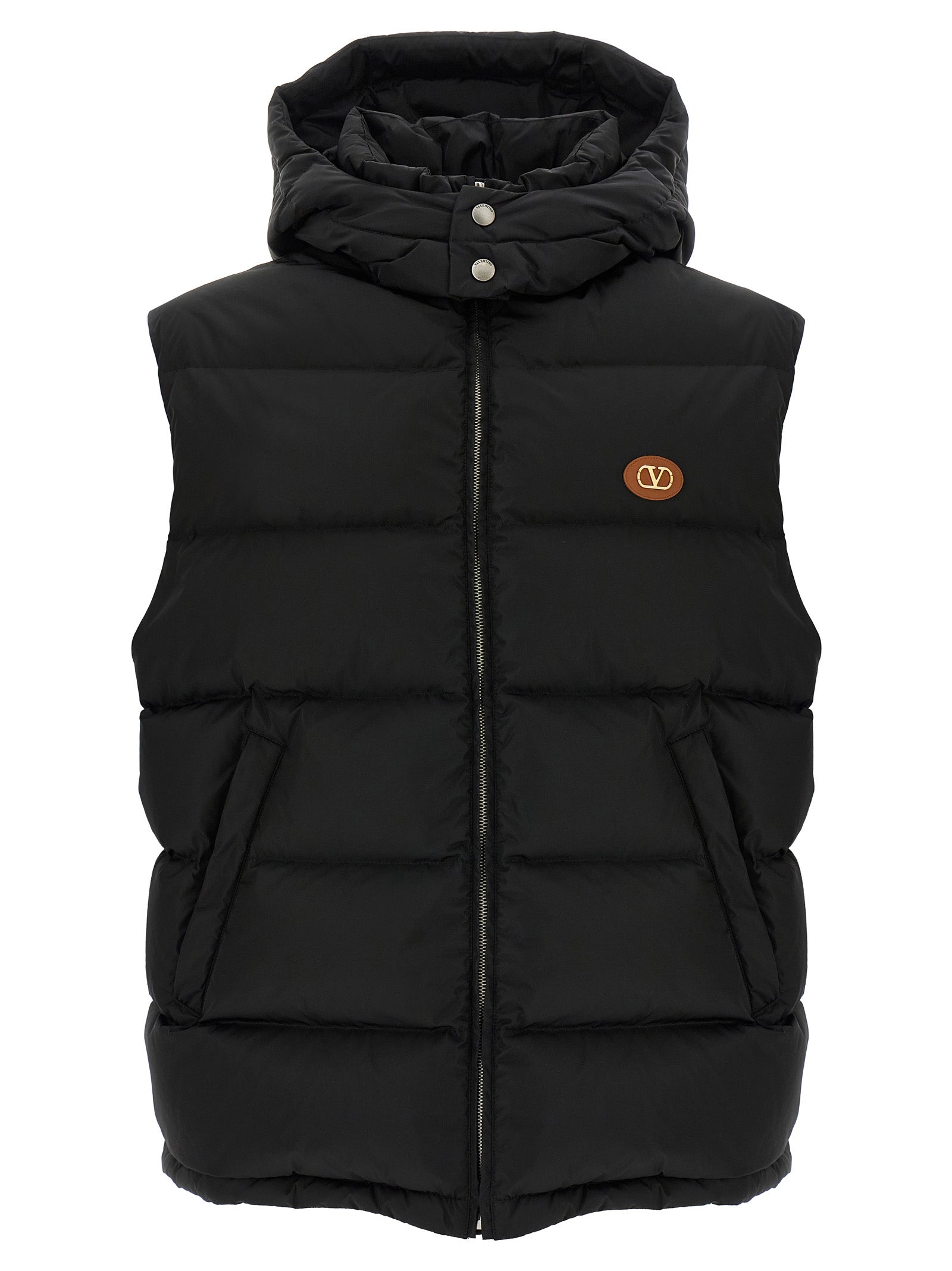 Black Polyamide Sleeveless Jacket mens luxury fashion - Mens Edit