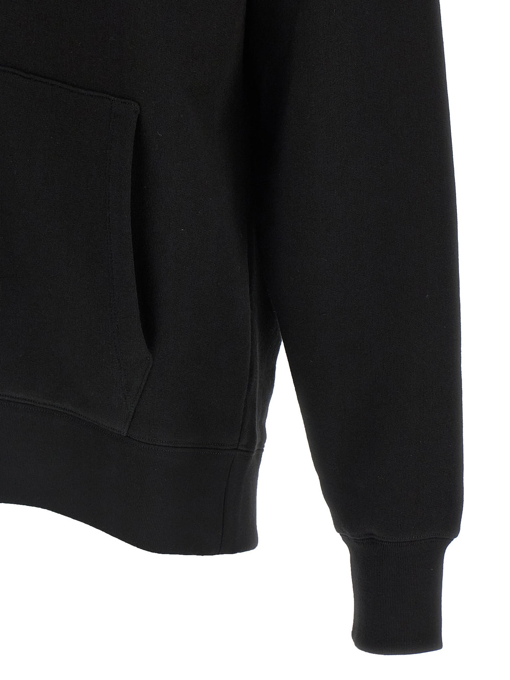 Black Cotton Sweatshirt