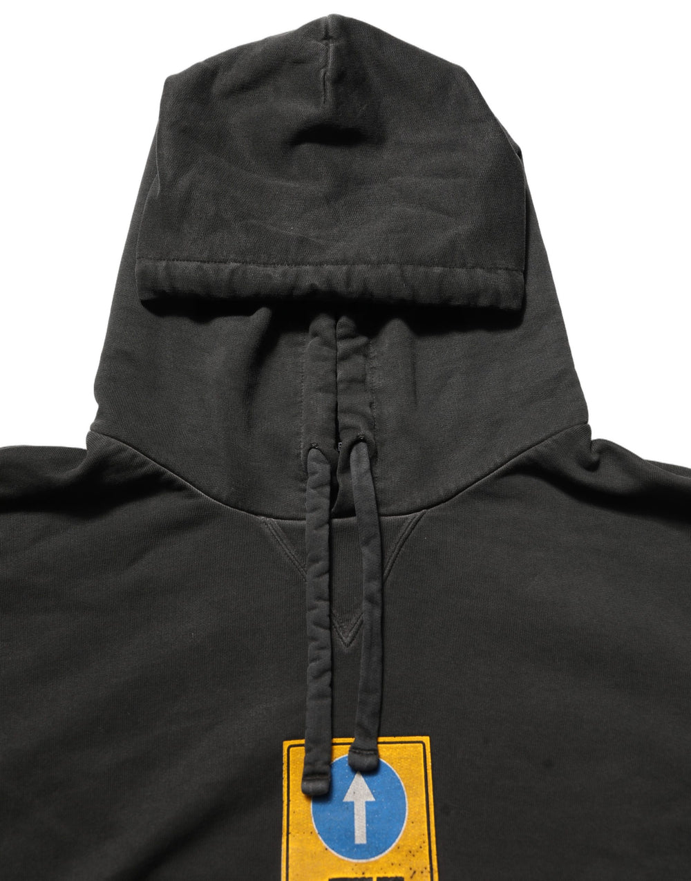 Dolce & Gabbana 100% Cotton Hooded Oversized Sweater in Black