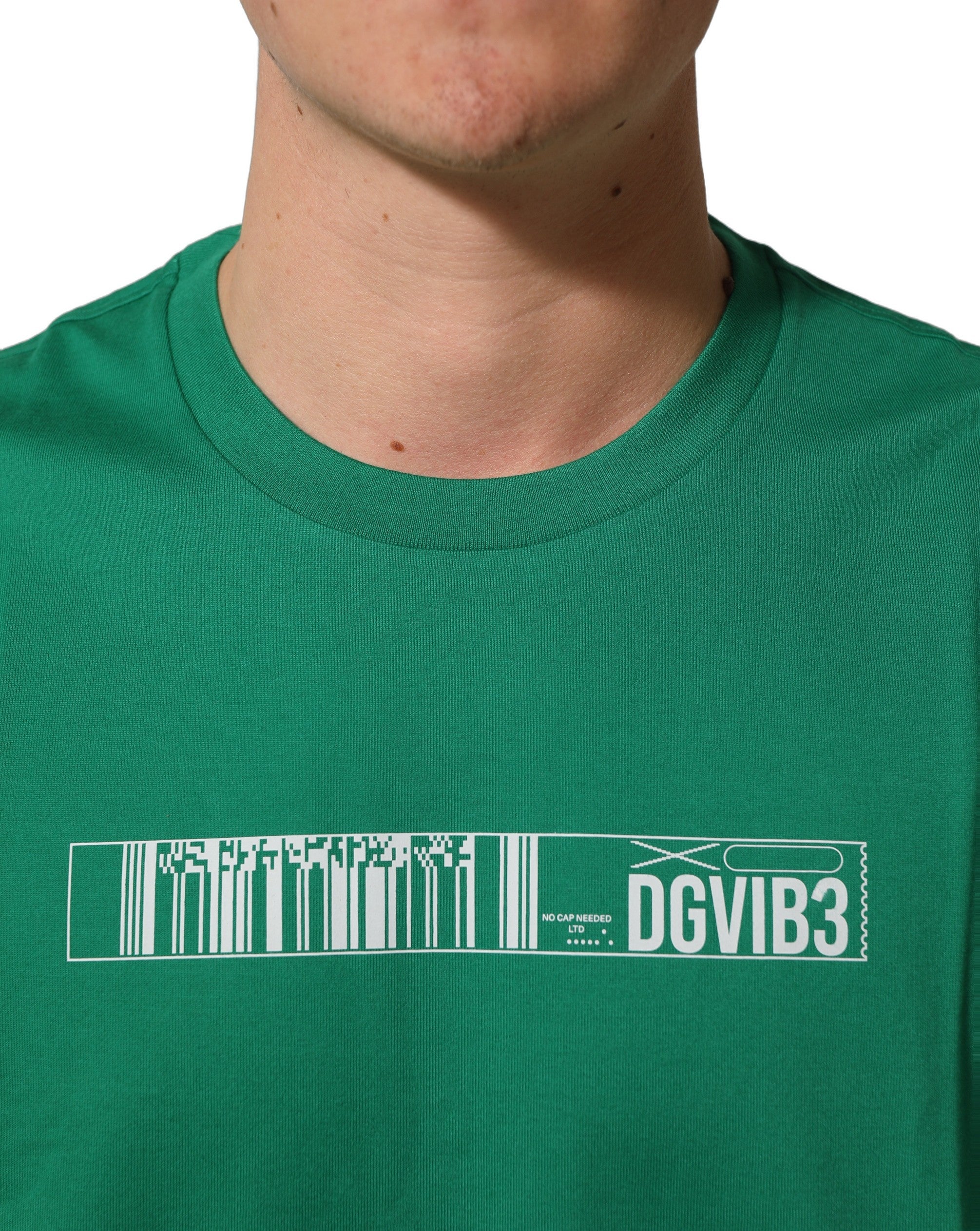 Dolce & Gabbana Βαμβακερό T-shirt με Print DGVIB3 σε Πράσινο