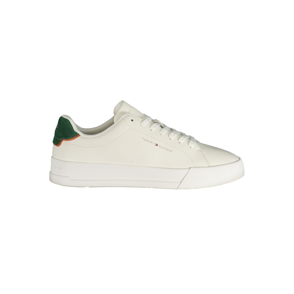 Tommy Hilfiger Λευκό Πολυουρεθανικό Sneaker